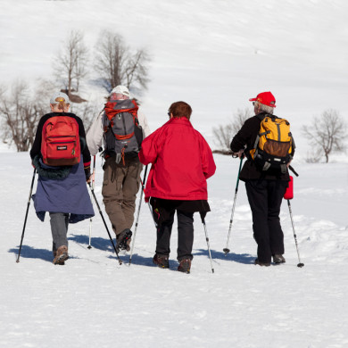 azureva vacances au ski la clusaz balades